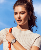 Buy Shop Guess Lily Quartz Silver Dial Silver Steel Strap Watch For Women - GW0528L1 USA Online