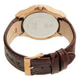 Buy Shop Guess Limelight Analog White Dial Brown Leather Strap Watch For Women - W0775l14 USA Online