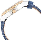 Buy Shop Guess Limelight Quartz Analog Blue Dial Blue Denim Strap Watch For Women - W0775l10 USA Online