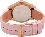 Buy Shop Guess Limelight Quartz Analog White Dial Pink Leather Strap Watch For Women - W0775l3 USA Online