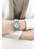 Buy Shop Guess Limelight Quartz Blue Dial Blue Leather Strap Watch For Men - W0775l1 USA Online