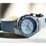 Buy Shop Guess Limelight Quartz Blue Dial Blue Leather Strap Watch For Men - W0775l1 USA Online