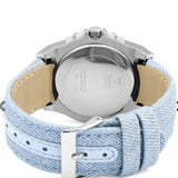 Buy Shop Guess Limelight Quartz Blue Dial Blue Leather Strap Watch For Men - W0775l1 USA Online