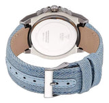 Buy Shop Guess Limelight Quartz Blue Dial Blue Leather Strap Watch For Men - W0775l1 USA Online