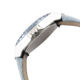 Buy Shop Guess Limelight Quartz Blue Dial Blue Leather Strap Watch For Men - W0775l1 USA Online
