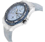 Buy Shop Guess Limelight Quartz Blue Dial Blue Leather Strap Watch For Men - W0775l1 USA Online