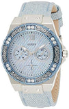 Buy Shop Guess Limelight Quartz Blue Dial Blue Leather Strap Watch For Men - W0775l1 USA Online