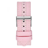 Buy Shop Guess Limelight Quartz Diamonds Pink Dial Pink Denim Strap Watch For Women - W0775l15 USA Online