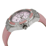 Buy Shop Guess Limelight Quartz Diamonds Pink Dial Pink Denim Strap Watch For Women - W0775l15 USA Online