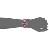 Buy Shop Guess Limelight Quartz Multicolor Dial Red Leather Strap Watch For Women - W0775L4 USA Online