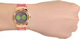Buy Shop Guess Limelight Quartz Multicolor Dial Red Leather Strap Watch For Women - W0775L4 USA Online