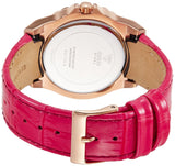 Buy Shop Guess Limelight Quartz Multicolor Dial Red Leather Strap Watch For Women - W0775L4 USA Online