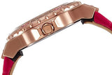 Buy Shop Guess Limelight Quartz Multicolor Dial Red Leather Strap Watch For Women - W0775L4 USA Online