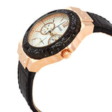 Buy Shop Guess Limelight Quartz White Dial Black Leather Strap Watch For Women - W0775L9 USA Online