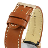 Buy Shop Guess Limelight Quartz White Dial Brown Leather Strap Watch For Women - W0775L7 USA Online