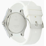Buy Shop Guess Limelight White Dial White Rubber Strap Watch for Women - W1053L2 USA Online