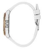 Buy Shop Guess Limelight White Dial White Rubber Strap Watch for Women - W1053L2 USA Online