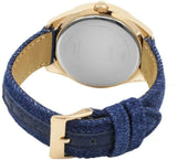 Buy Shop Guess Little Flirt Quartz Blue Dial Blue Leather Strap Watch For Women - W0456L6 USA Online