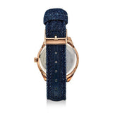 Buy Shop Guess Little Flirt Quartz Blue Dial Blue Leather Strap Watch For Women - W0456L6 USA Online