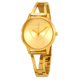 Buy Shop Guess Lola Quartz Gold Dial Gold Steel Strap Watch For Women - W1145L3 USA Online