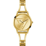 Buy Shop Guess Lola Quartz Gold Dial Gold Steel Strap Watch For Women - W1145L3 USA Online