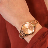 Buy Shop Guess Lola Rose Gold Dial Rose Gold Steel Strap Watch For Women - W1145L4 USA Online