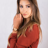 Buy Shop Guess Lola Rose Gold Dial Rose Gold Steel Strap Watch For Women - W1145L4 USA Online