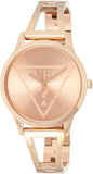 Buy Shop Guess Lola Rose Gold Dial Rose Gold Steel Strap Watch For Women - W1145L4 USA Online