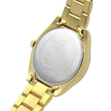 Buy Shop Guess Luna Diamonds Black Dial Gold Steel Strap Watch for Women - GW0307L2 USA Online