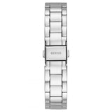 Buy Shop Guess Luna Diamonds Blue Dial Silver Steel Strap Watch for Women - GW0307L1 USA Online