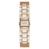 Buy Shop Guess Luna Diamonds Rose Gold Dial Rose Gold Steel Strap Watch for Women - GW0307L3 USA Online