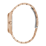 Buy Shop Guess Luna Diamonds Rose Gold Dial Rose Gold Steel Strap Watch for Women - GW0307L3 USA Online