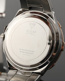 Buy Shop Guess Luna Diamonds Silver Dial Silver Steel Strap Watch for Women - W0729L1 USA Online