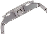 Buy Shop Guess Luna Diamonds Silver Dial Silver Steel Strap Watch for Women - W0729L1 USA Online
