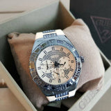 Buy Shop Guess Luna Diamonds White Dial White Rubber Strap Watch for Women - W0653L2 USA Online