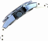 Buy Shop Guess Luna Diamonds White Dial White Rubber Strap Watch for Women - W0653L2 USA Online