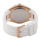 Buy Shop Guess Luna Diamonds White Dial White Rubber Strap Watch for Women - W0653L3 USA Online