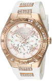 Buy Shop Guess Luna Diamonds White Dial White Rubber Strap Watch for Women - W0653L4 USA Online