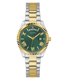 Buy Shop Guess Luna Quartz Green Dial Two Tone Steel Strap Watch For Women - GW0308L5 USA Online