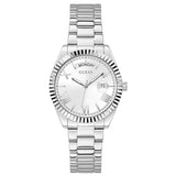 Buy Shop Guess Luna Silver Dial Silver Steel Strap Watch for Women - GW0308L1 USA Online