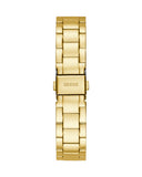 Buy Shop Guess Luna White Dial Gold Steel Strap Watch for Women - GW0308L2 USA Online