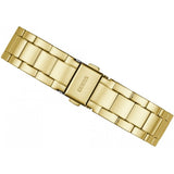 Buy Shop Guess Luna White Dial Gold Steel Strap Watch for Women - GW0308L2 USA Online