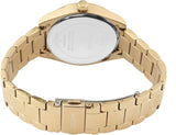Buy Shop Guess Luna White Dial Gold Steel Strap Watch for Women - GW0308L2 USA Online