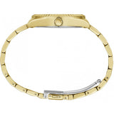 Buy Shop Guess Luna White Dial Gold Steel Strap Watch for Women - GW0308L2 USA Online