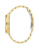 Buy Shop Guess Luna White Dial Gold Steel Strap Watch for Women - GW0308L2 USA Online