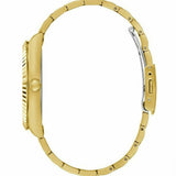 Buy Shop Guess Luna White Dial Gold Steel Strap Watch for Women - GW0308L2 USA Online