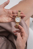 Buy Shop Guess Luna White Dial Rose Gold Steel Strap Watch for Women - GW0308L3 USA Online