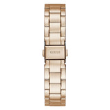 Buy Shop Guess Luna White Dial Rose Gold Steel Strap Watch for Women - GW0308L3 USA Online