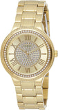 Buy Shop Guess Madison Diamonds Gold Dial Gold Steel Strap Watch for Women - W0637L2 USA Online