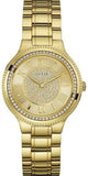 Buy Shop Guess Madison Diamonds Gold Dial Gold Steel Strap Watch for Women - W0637L2 USA Online
